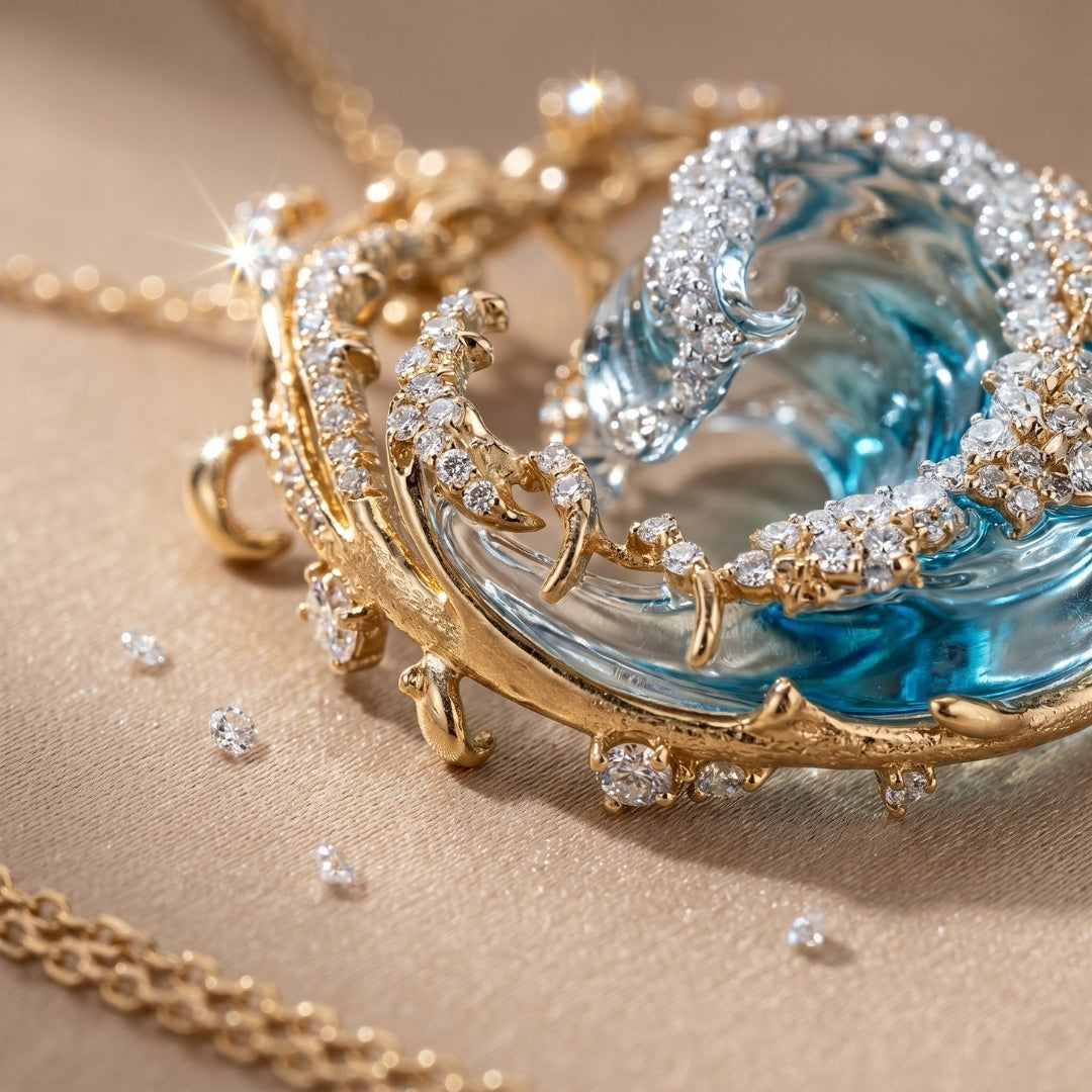 Blue Wave Pendant