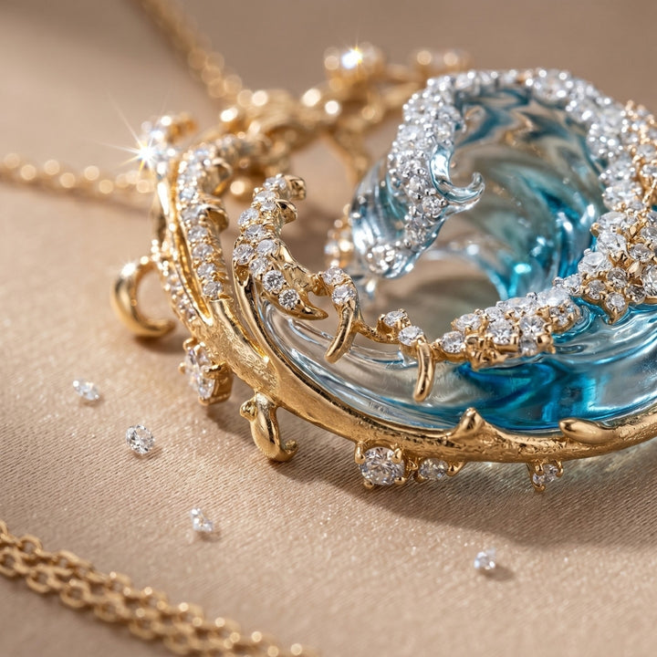 Blue Wave Pendant