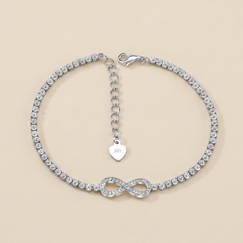 Infinity CZ Bracelet