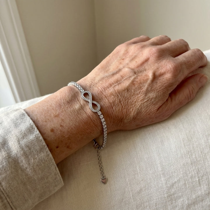Infinity CZ Bracelet