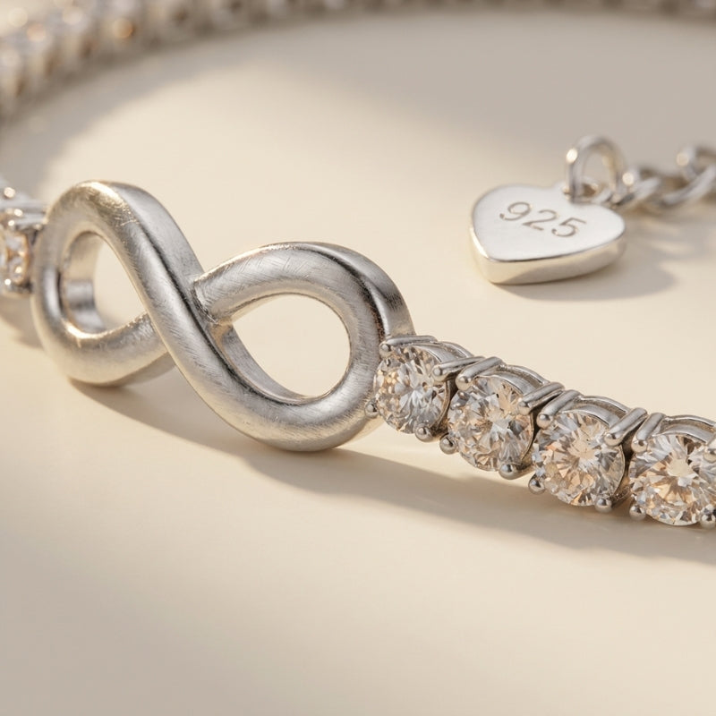 Infinity CZ Bracelet