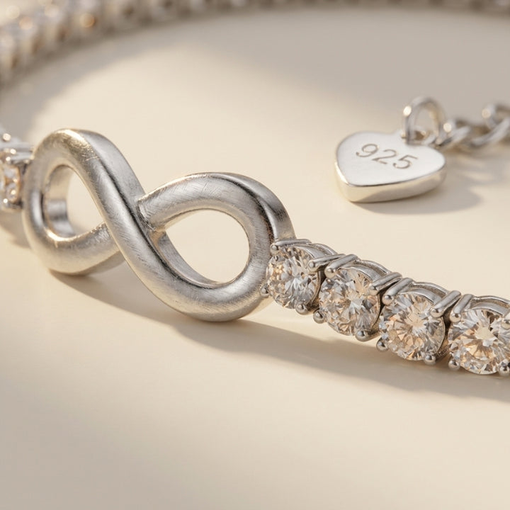 Infinity CZ Bracelet