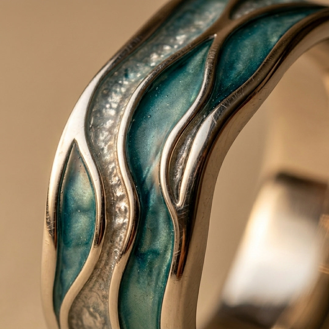 Turquoise Wave Ring
