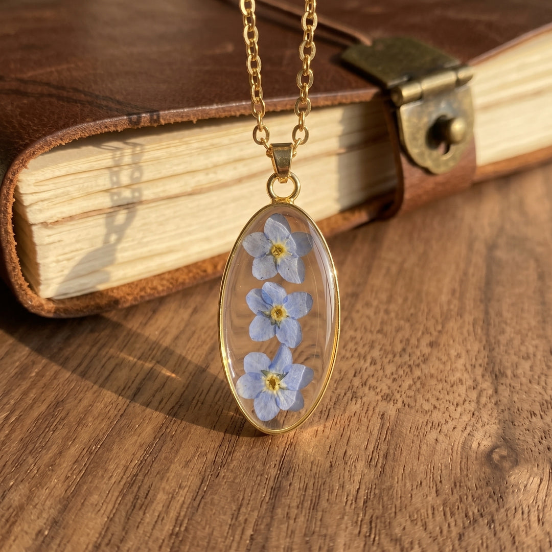 Forget-Me-Not Sympathy Pendant