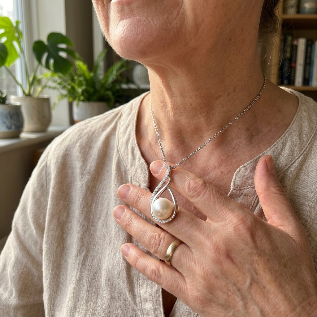 Freshwater Pearl Drop Pendant