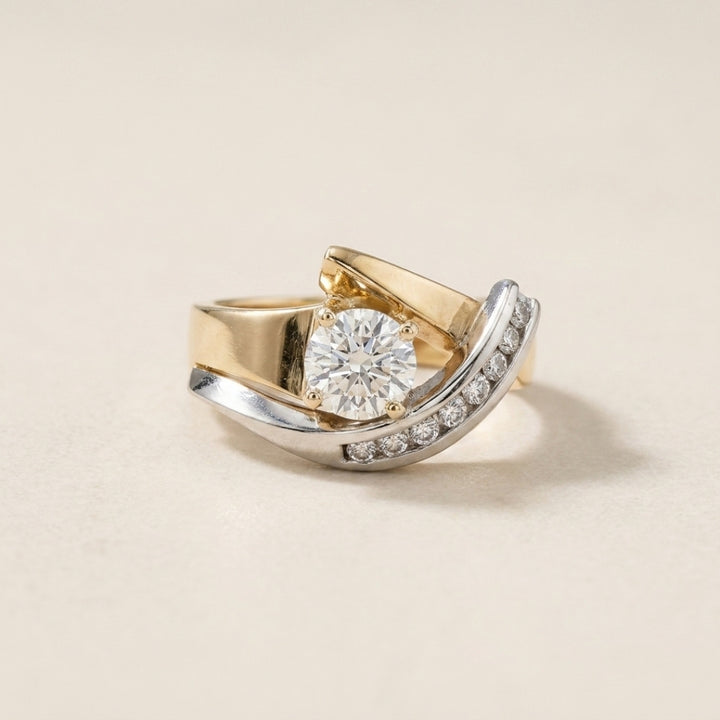 Asymmetric Two-Tone Ring