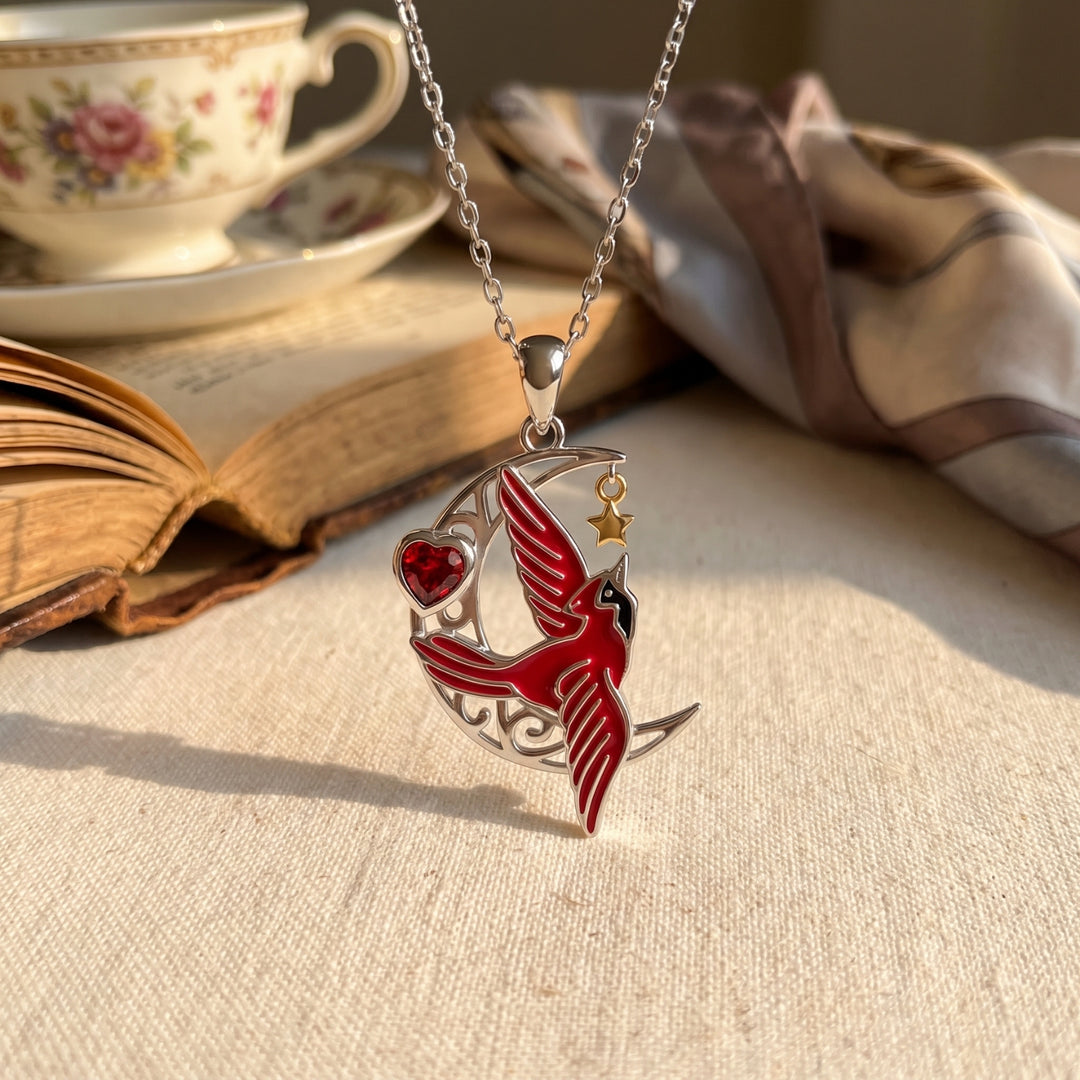 Cardinal Remembrance Necklace
