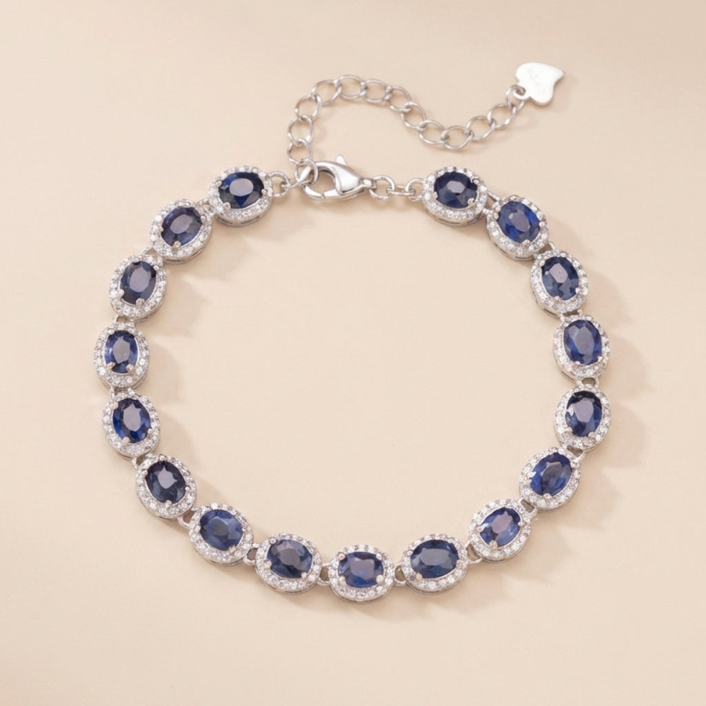 Sapphire Bangle Set