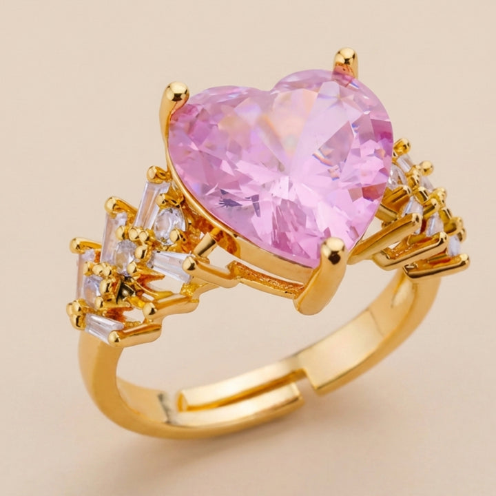 Forever Heart CZ Ring