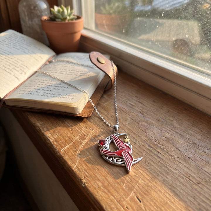 Cardinal Remembrance Necklace