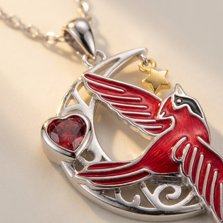 Cardinal Remembrance Necklace