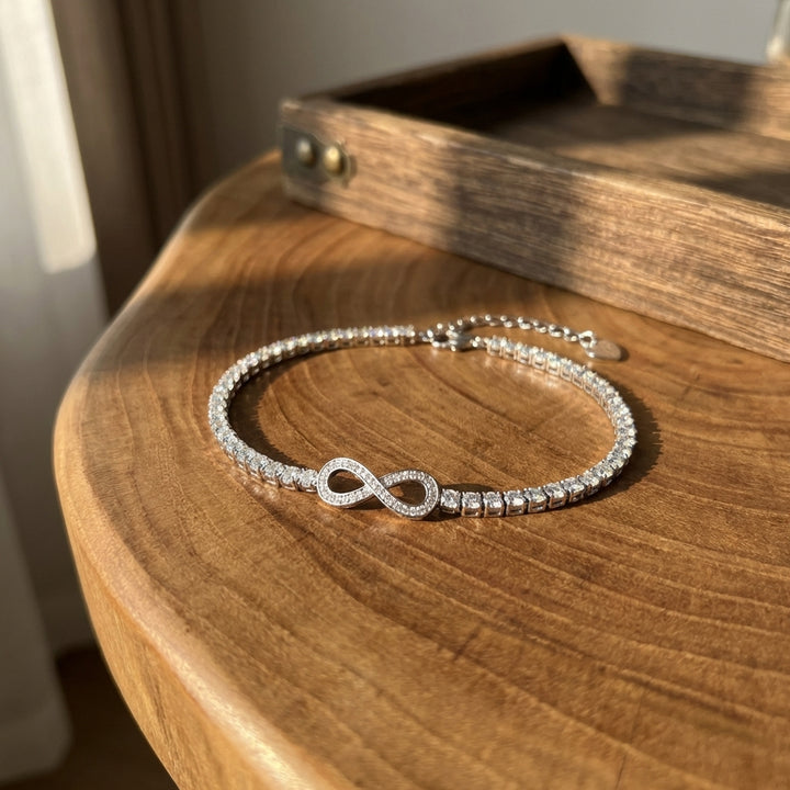 Infinity CZ Bracelet