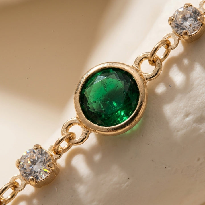 Sapphire Station Necklace