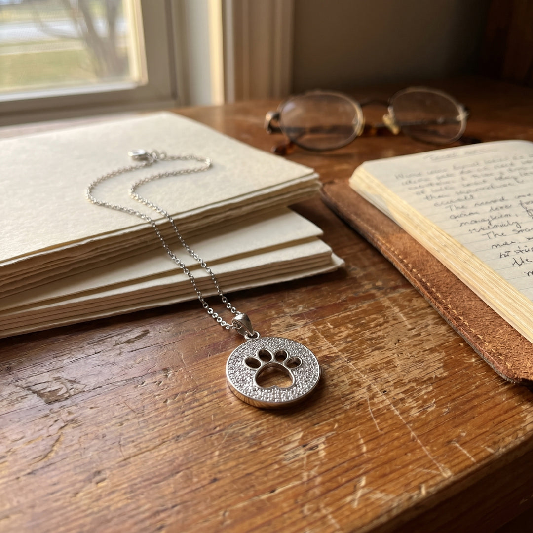 Paw Heart Pendant
