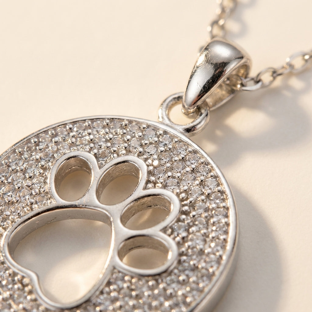 Paw Heart Pendant