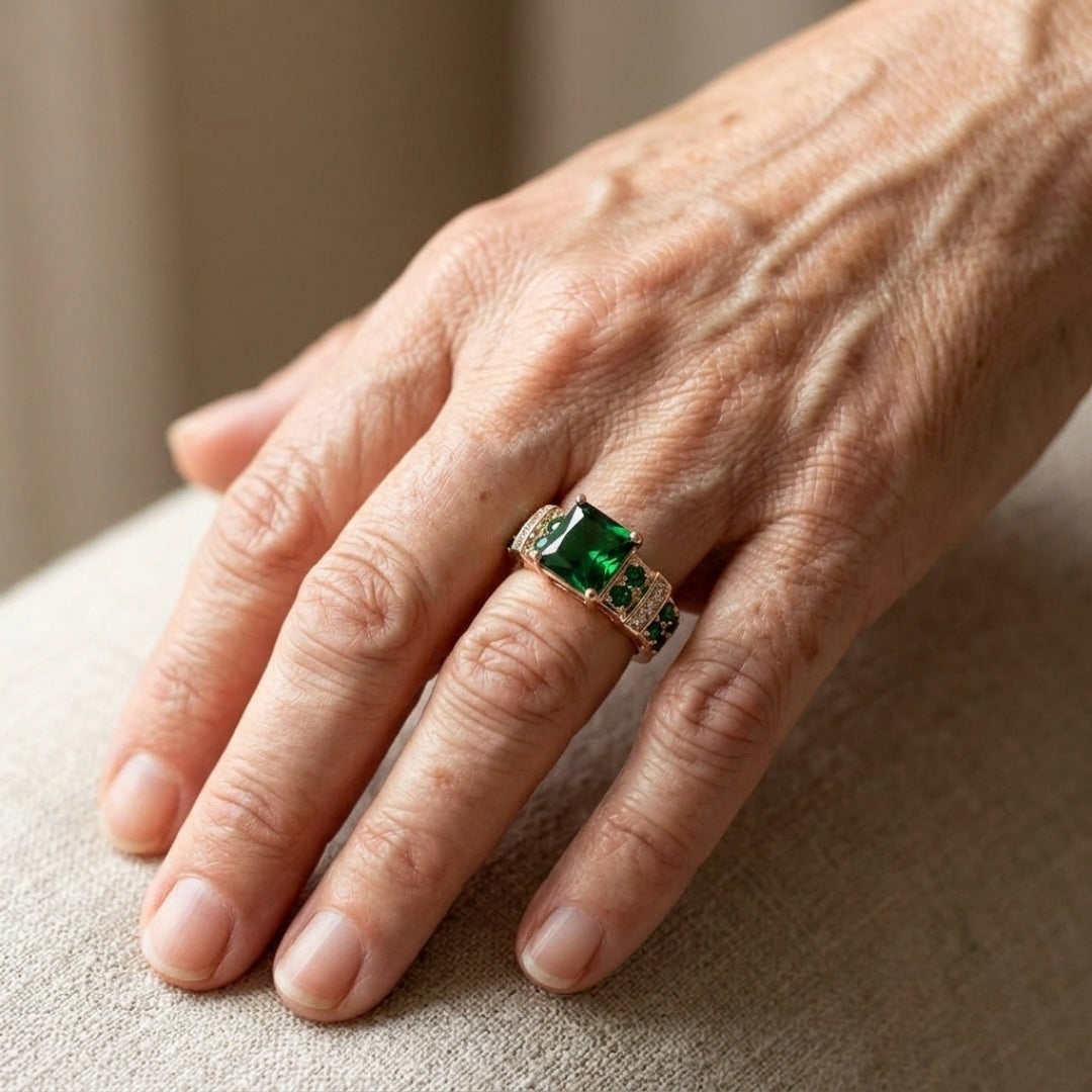Emerald Princess Ring