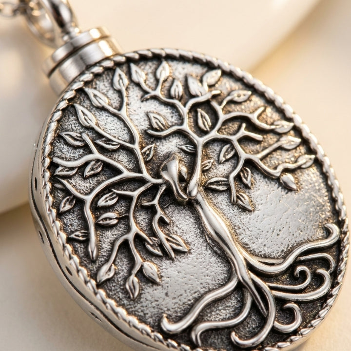 Tree of Life Urn Pendant