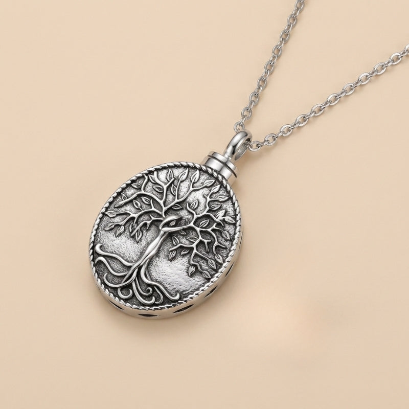 Tree of Life Urn Pendant
