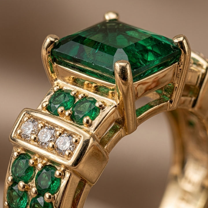 Emerald Princess Ring