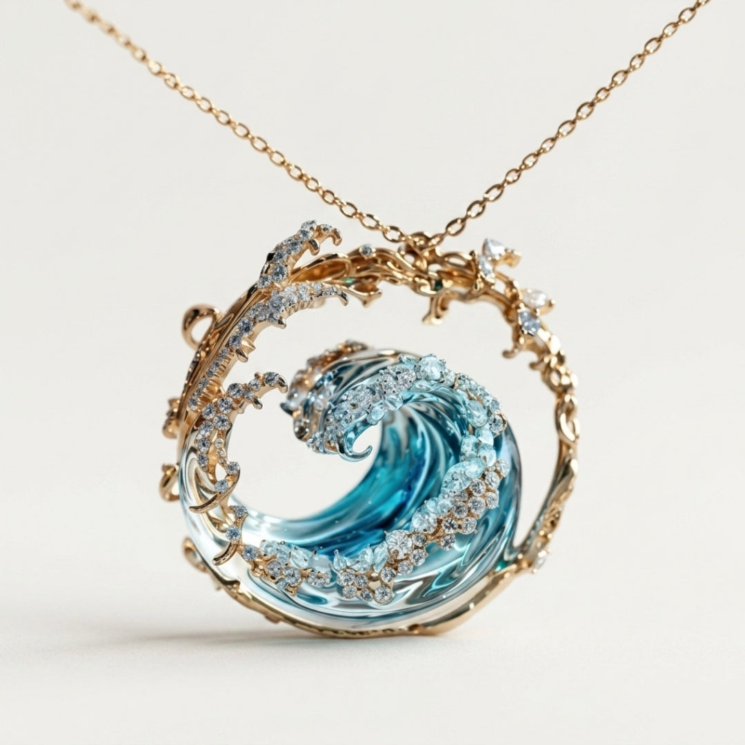 Blue Wave Pendant