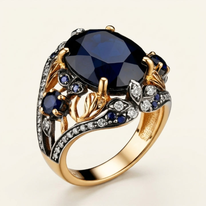 Midnight Sapphire Ring