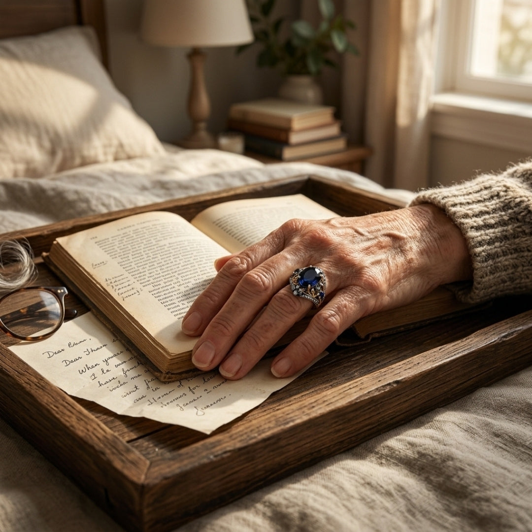 Midnight Sapphire Ring