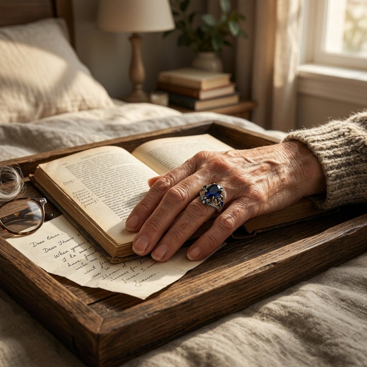 Midnight Sapphire Ring