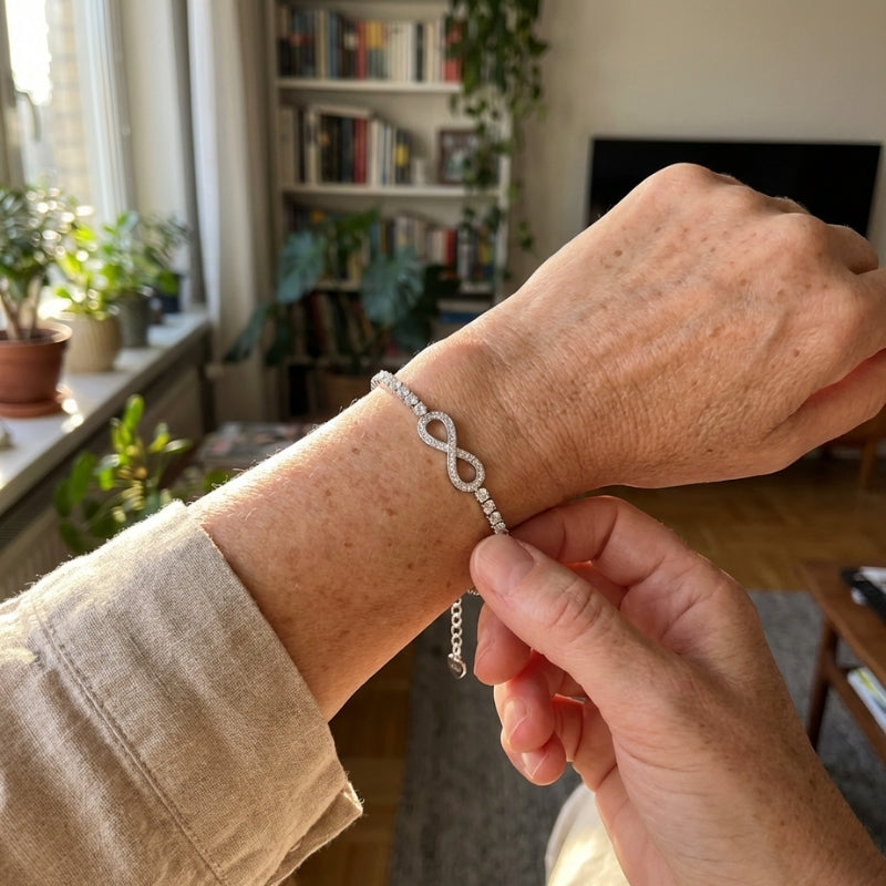 Infinity CZ Bracelet