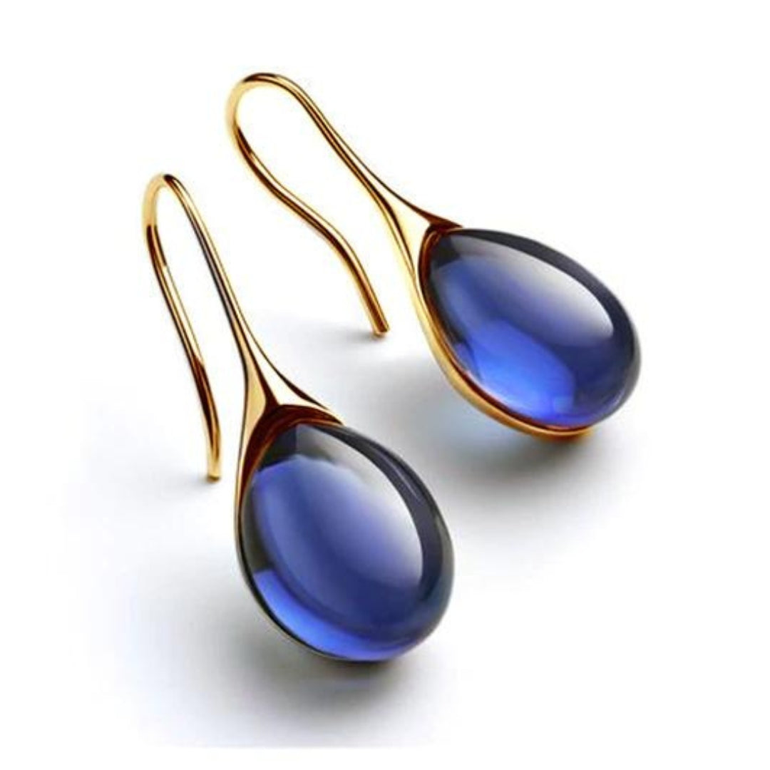 Aquamarine Drop Earrings