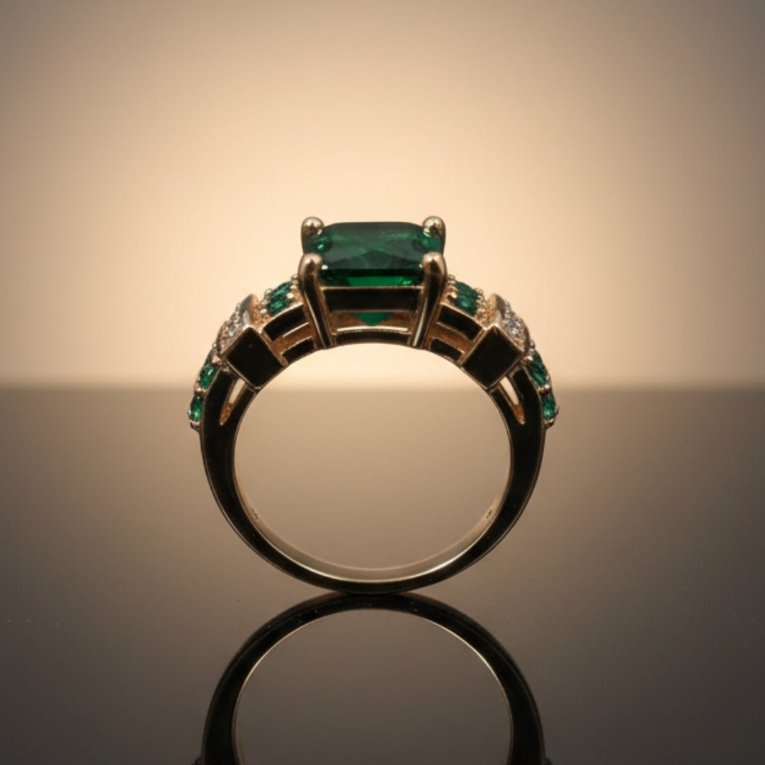 Emerald Princess Ring