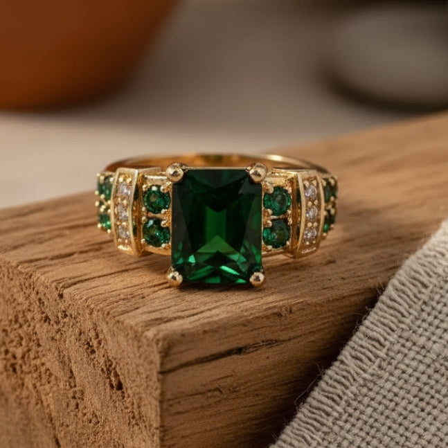 Emerald Princess Ring