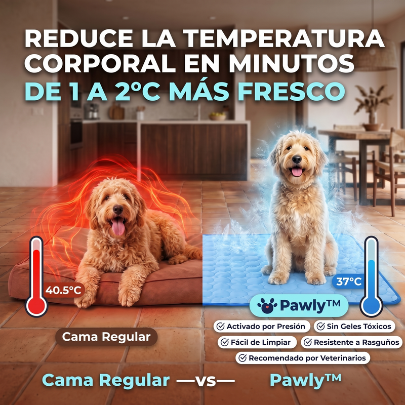 Cama Refrescante Pawly™ - Imagen 3