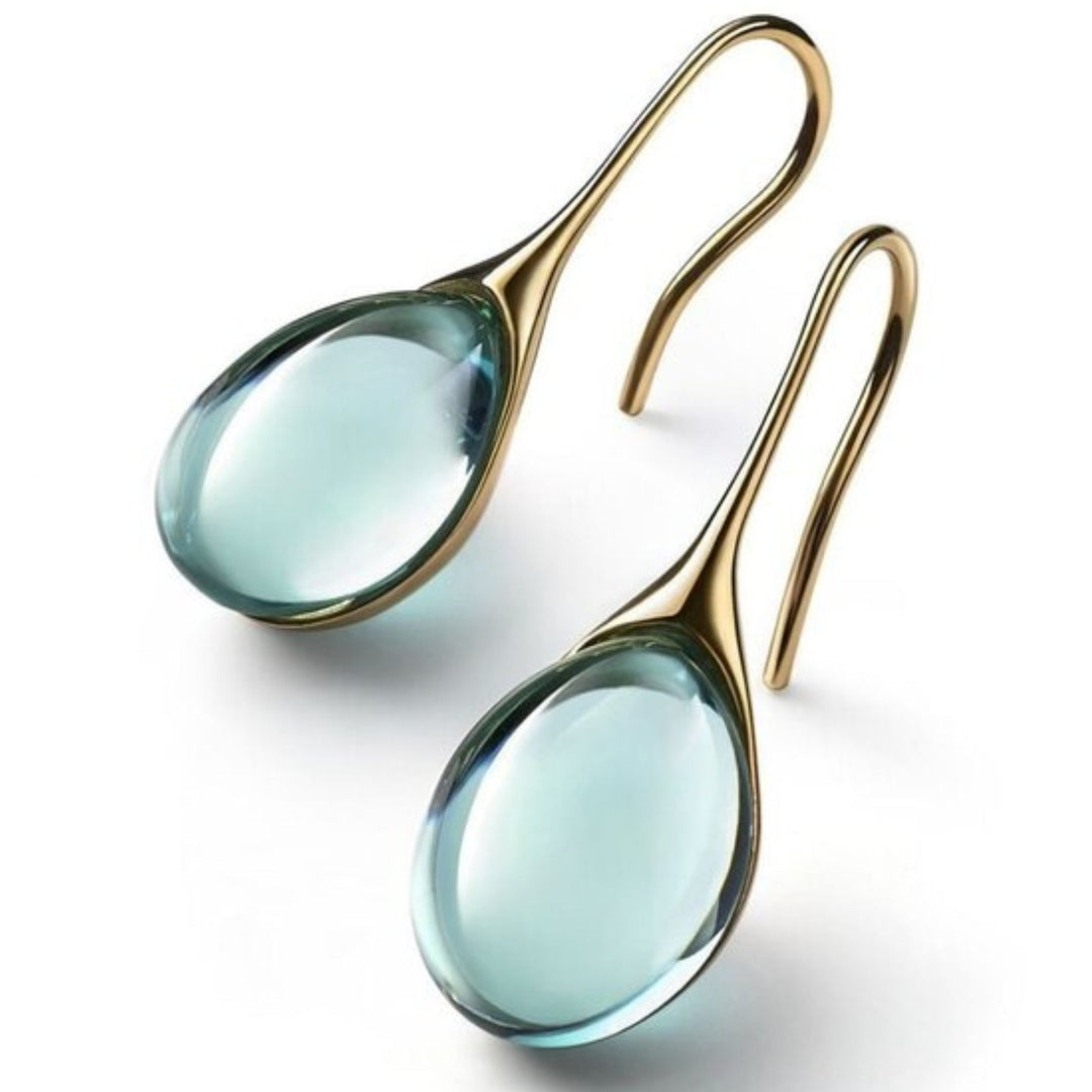 Aquamarine Drop Earrings