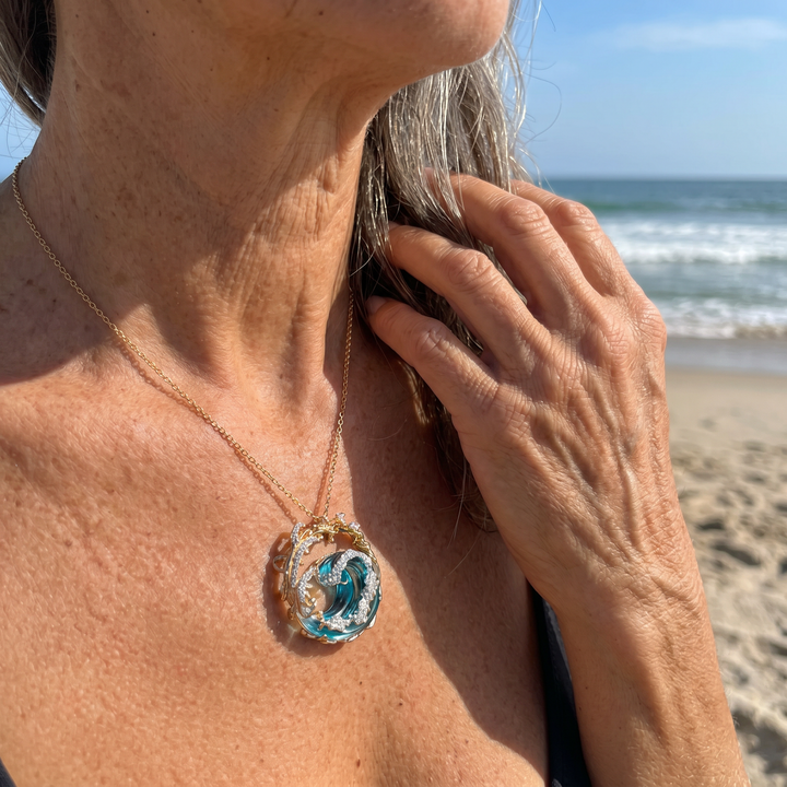 Blue Wave Pendant
