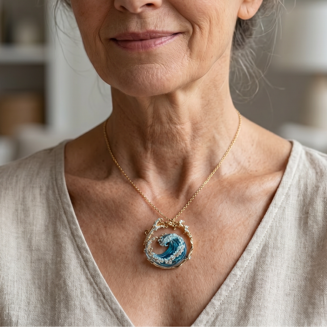 Blue Wave Pendant